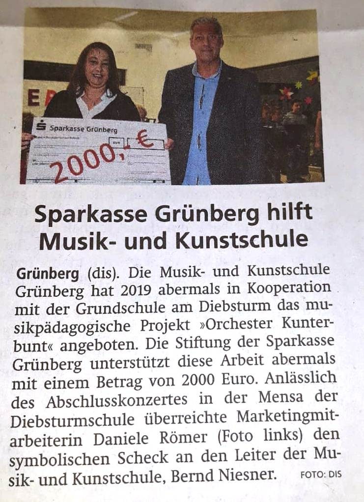 Bericht Gießener Allgemeine