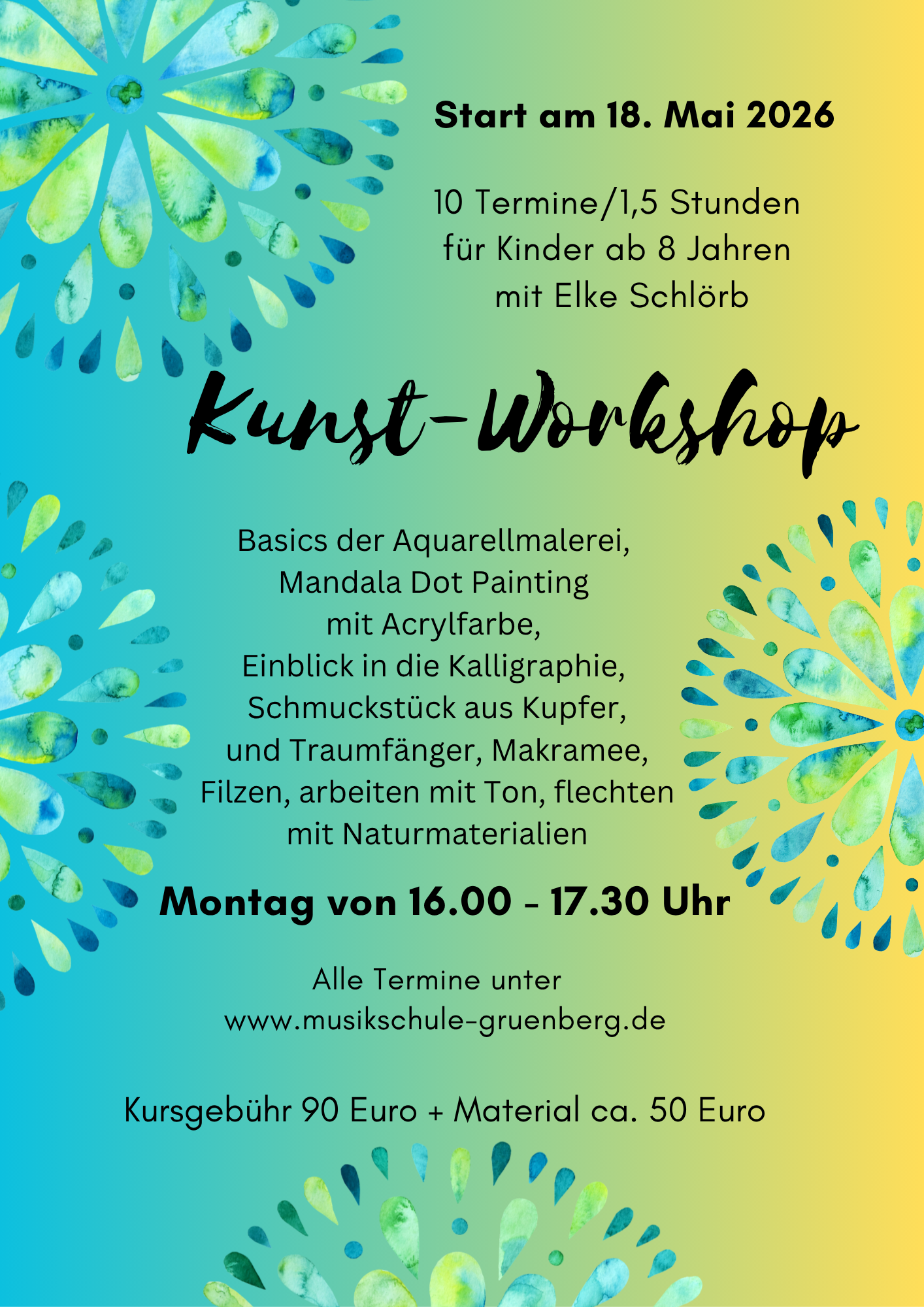 Geschenkgutscheine Plakat Geschenkgutscheine