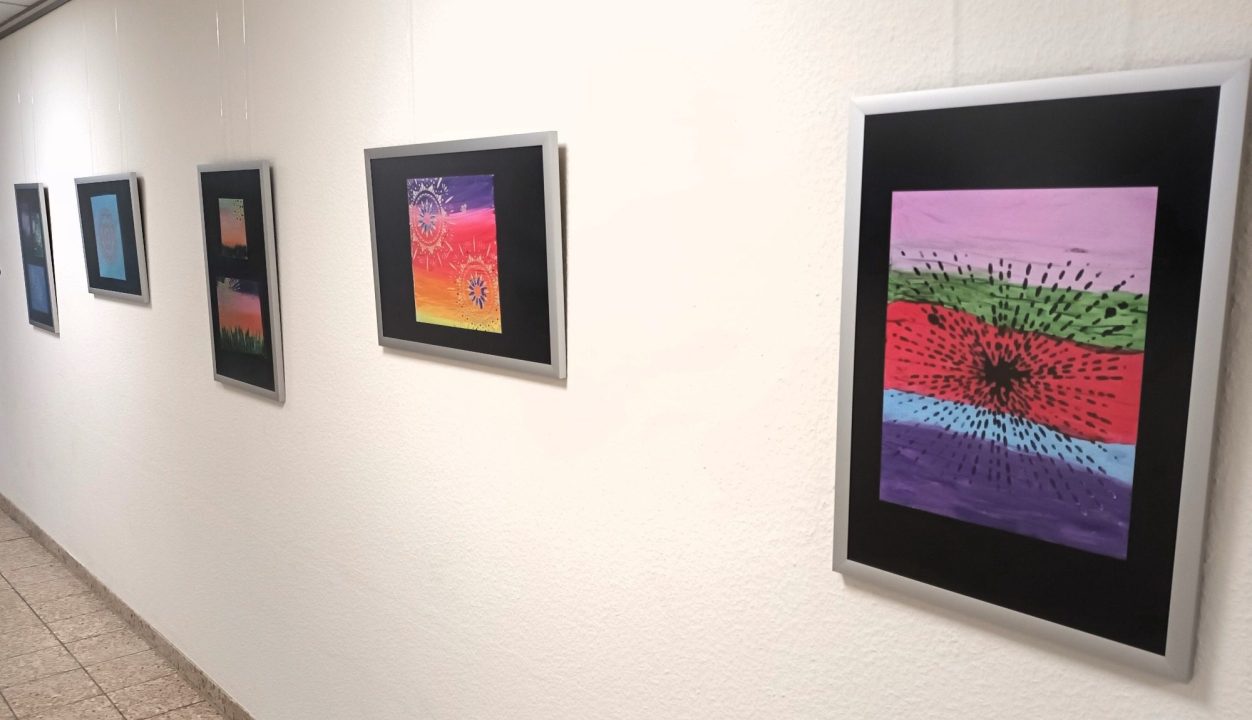 Werke des Kunstworkshop für Kinder ab 8 Jahren Werke von Kinder des Kunstworkshops mit Elke Schlörb